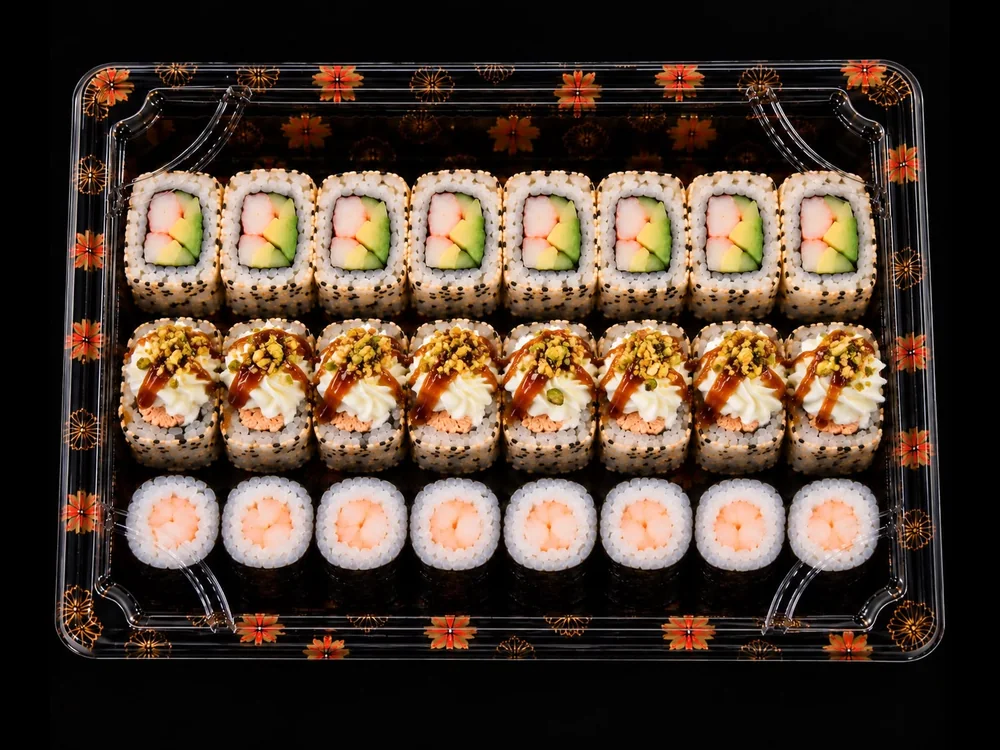 Cooked Sushi Box, 24 pieces