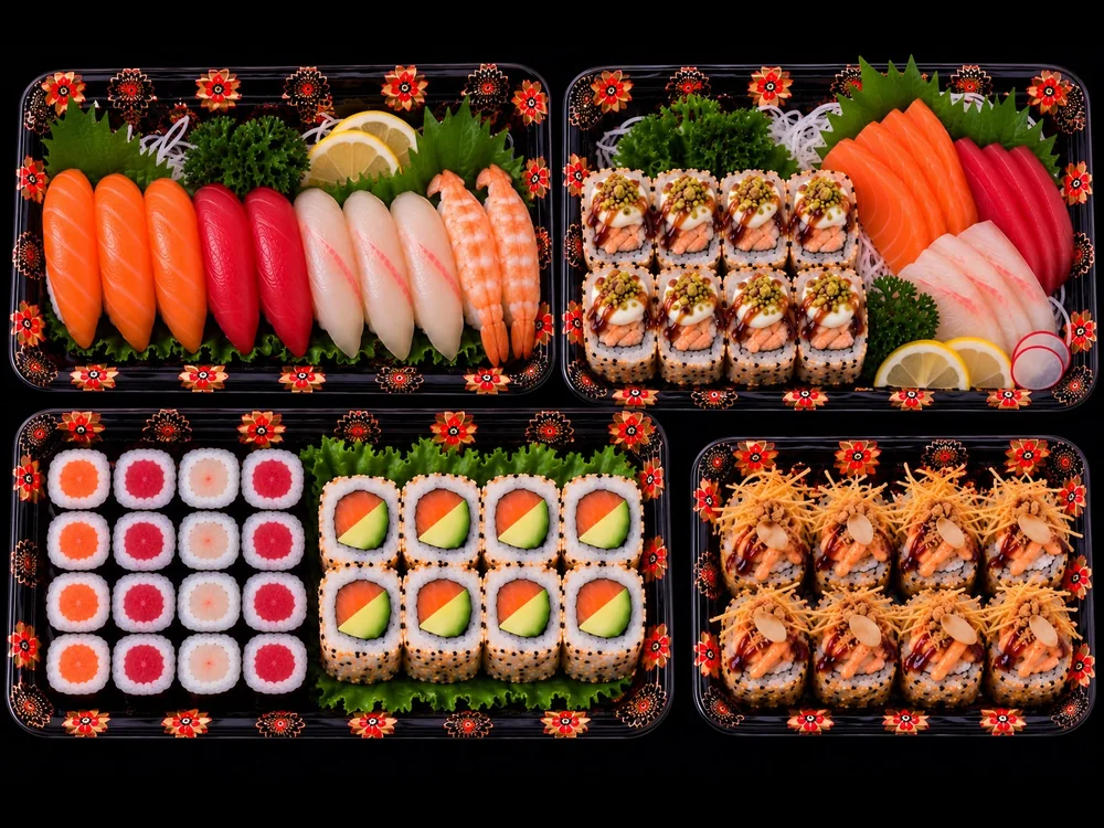 Family Sushi Box, 60 pieces
